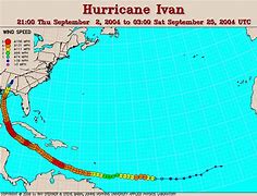 Image result for Show Path of Hurricane Ivan