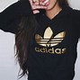Image result for Vintage Black and Gold Adidas Shoes