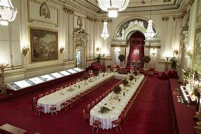 Image result for State Banquet Buckingham Palace