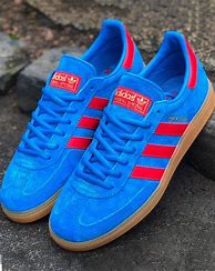 Image result for Adidas Blue Red Running Shoes