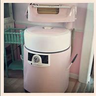 Image result for Pink Wringer Washing Machine