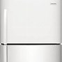 Image result for Frigidaire 20.5-Cu Ft Top-Freezer Refrigerator (White) | FRTD2021AW