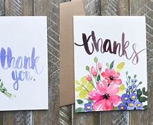 Image result for Paint Thank You Cards