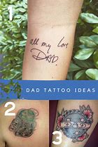 Image result for Traditional Dad Tattoo