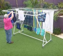Image result for Clothes Drying Rack Stand Out of PVC