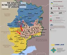 Image result for Separatist Controlled Regions of Ukraine Map