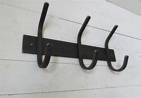 Image result for Black Coat Hanger Wall