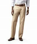 Image result for Men's Dockers Stretch Easy Khaki D2 Straight-Fit Flat-Front Pants, Size: 34X30, Dark Beige