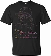 Image result for Elton John Farewell Tour Shirt