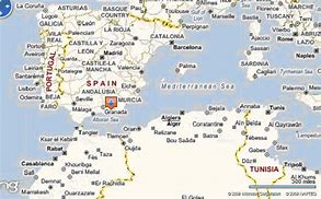 Image result for Spain and North Africa Map
