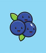 Image result for Cute Cartoon Blueberry