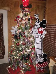 Image result for Mickey Mouse Themed Christmas Tree