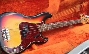 Image result for Fender Precision Bass Guitar Red