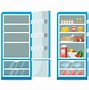 Image result for Standard Refrigerator Sizes Chart