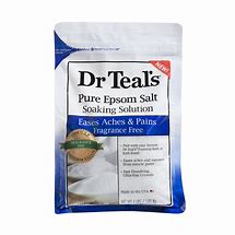 Image result for Dr Teal's Pure Epsom Salt Soak, Glow & Radiance With Vitamin C & Citrus Essential Oils, 3 Lbs