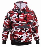 Image result for Red and Black Camo Hoodie
