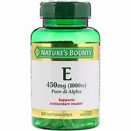 Image result for Nature's Bounty Vitamin E