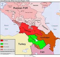 Image result for Caucasus Political Map