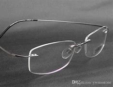 Image result for Silhouette Rimless Titanium Eyeglasses