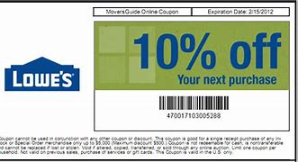 Image result for Movers Coupon Lowe's