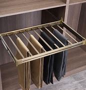 Image result for Closet Pant Hanger Pull Out