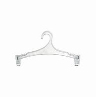 Image result for Round Plastic Hanger with Clips for Lingerie