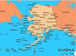 Image result for Russian Alaska Map