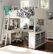 Image result for Loft Bed with Desk 2 Bed
