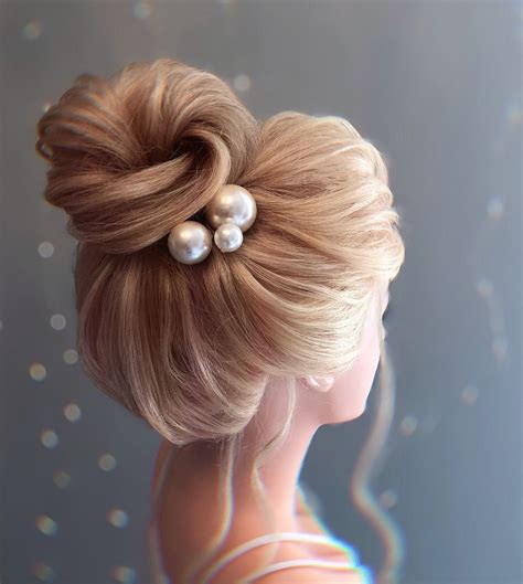 Pearl hair pins wedding pearl hair piece pearl hair piece   Etsy  