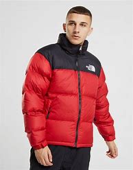 Image result for Red North Face Coats