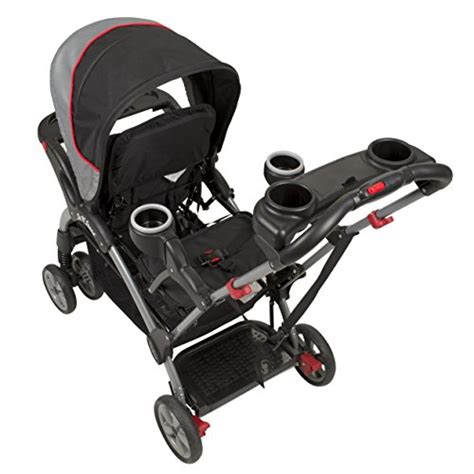 Double Travel System Stroller Baby Infant Twin Carriage Car Seat  