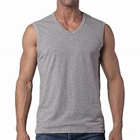 Image result for Men's Sleeveless V-Neck T-Shirts