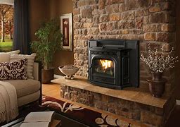 Image result for Wood Pellet Stoves Fireplace Inserts