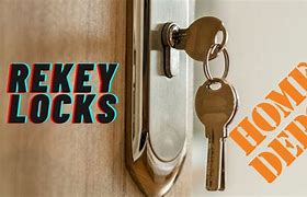 Image result for Does Home Depot Rekey Locks