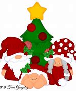 Image result for Lighted Christmas Gnome Trees - Large