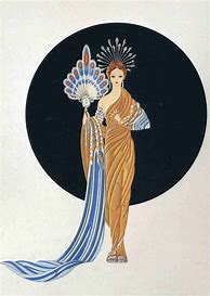 Image result for Erte Art Deco Ladies