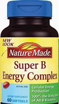 Image result for Nature Made - Super B Energy Complex - 60 Softgels