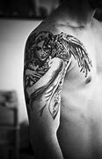 Image result for Angel Tattoo Designs