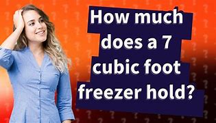 Image result for 5 Cubic Foot Freezer