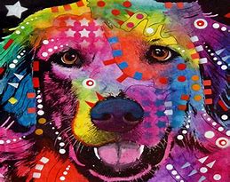 Image result for 60s Psychedelic Art and Dogs