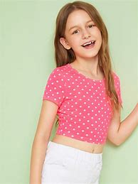 Image result for Crop Top Shirts for Kids
