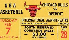 Image result for Bulls Tickets