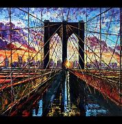 Image result for Brooklyn Bridge Art