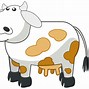 Image result for Cow with Milk Cartoon