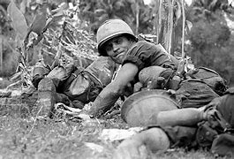 Image result for Vietnam War Black and White Photo Reference