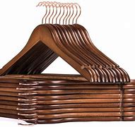 Image result for Heavy Wood Coat Hangers