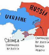 Image result for Russia Invades Ukraine Map