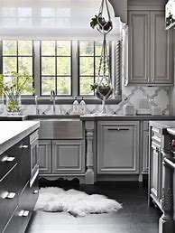 Image result for Kitchen Cabinets Classic Gray