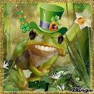 Image result for Funny Frog Cartoon Leprechaun