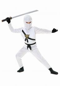 Image result for White Ninja Costume